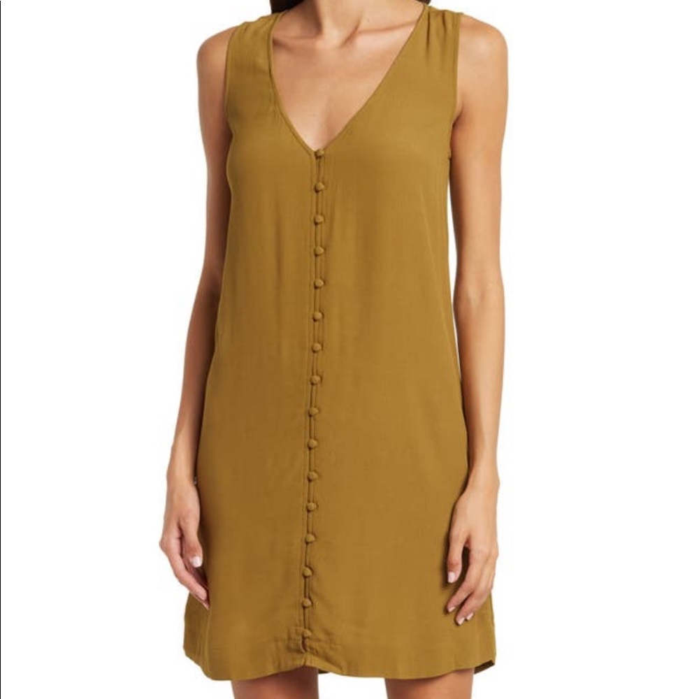 Madewell Heather Button Front Dress